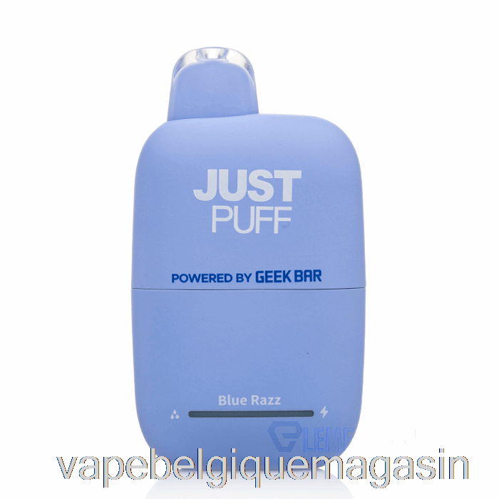 Jus De Vape Justpuff 6000 Jetable Bleu Razz